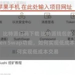 比特派扫码下载 比特派钱包的Token Swap功能，如何实现低成本交易