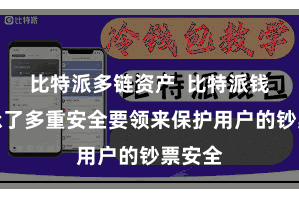 比特派多链资产  比特派钱包秉承了多重安全要领来保护用户的钞票安全