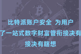 比特派账户安全  为用户提供了一站式数字财富管衔接决有瞎想