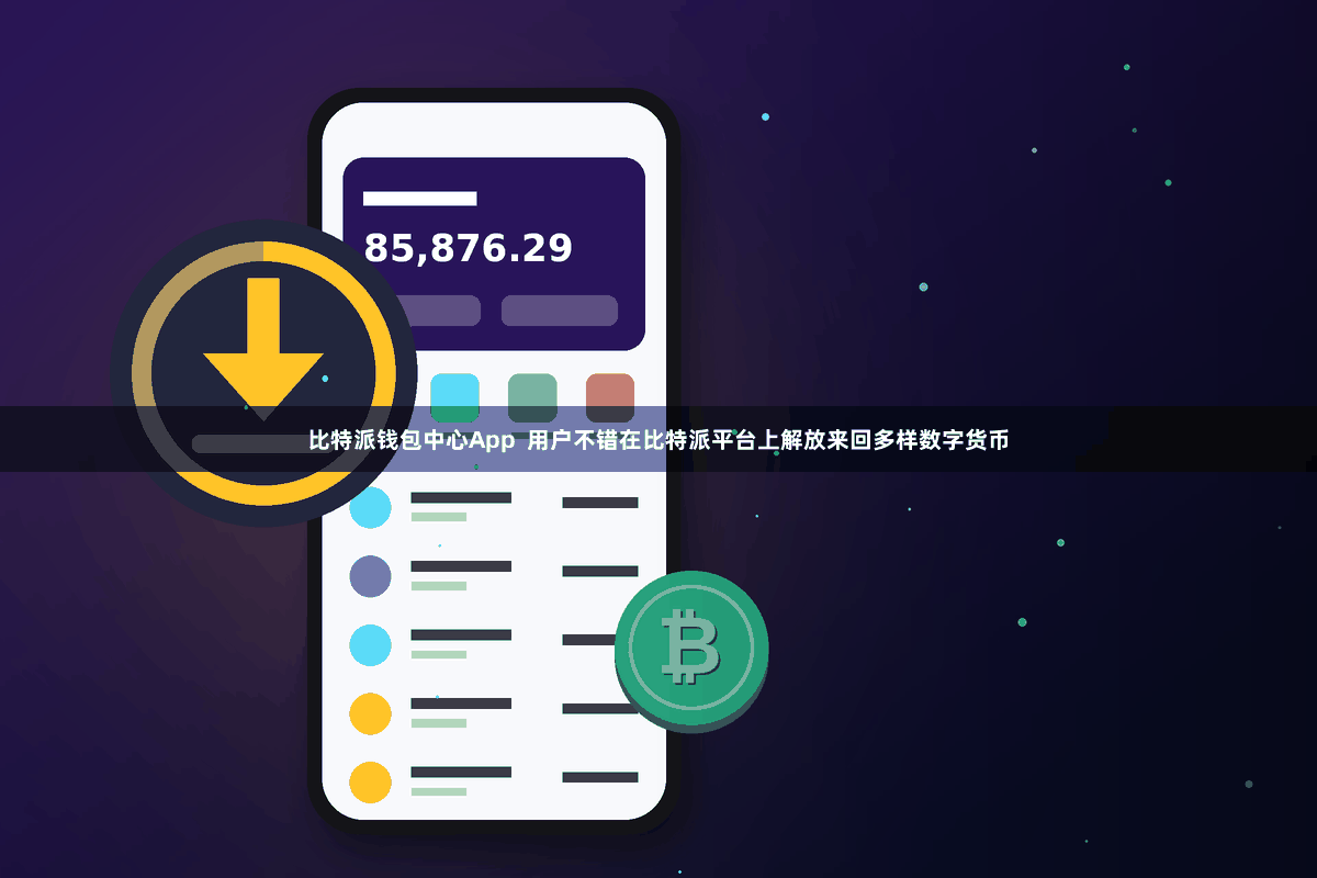 比特派钱包中心App  用户不错在比特派平台上解放来回多样数字货币